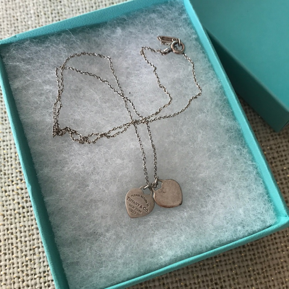 Tiffany & Co. two hearts necklace